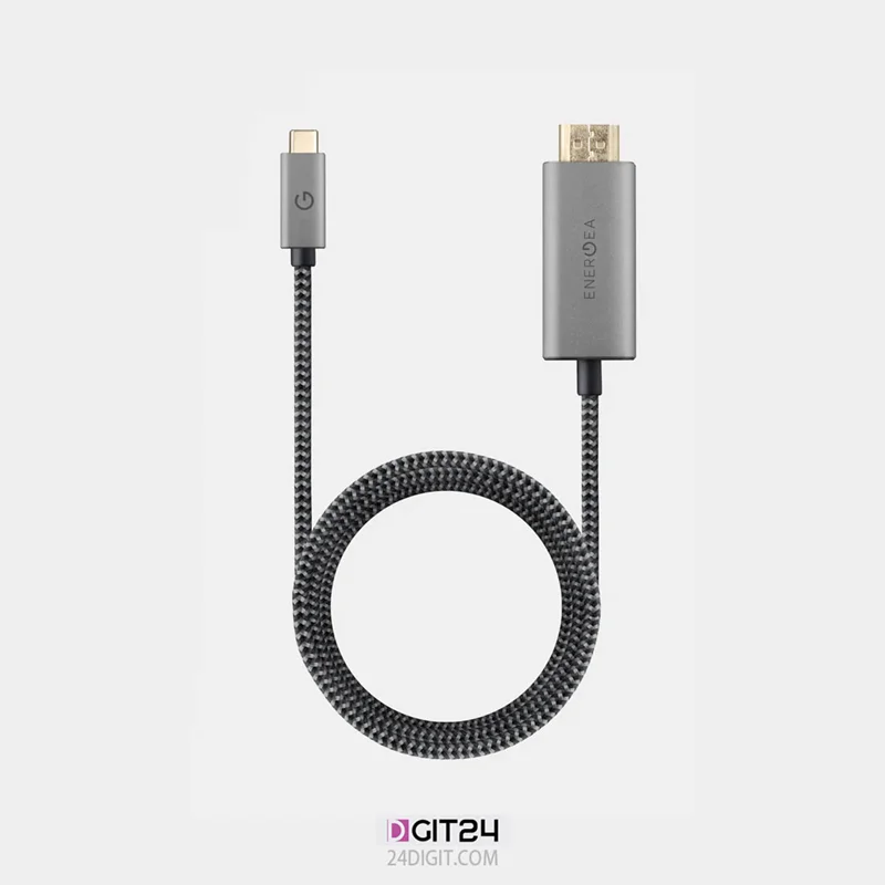 تبدیل تایپ سی به HDMI اِنِرجیا مدل FibraTough 4K طول 2 متر